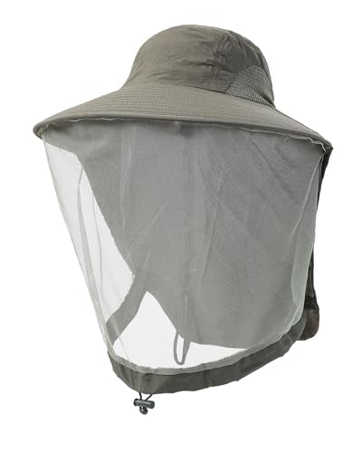 Womens Sun Hat Outdoor UV Protection Wide Brim Fishing Hat with Ponytail Hole Neck Flap for Beach Hiking Camping