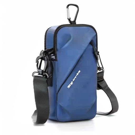 Cell Phone Holder, Small Crossbody Shoulder Holsters Bag with Arm Band, Fits iPhone and Android, Use for Running, Walking, Hiking & Biking (6.7 Inches, Red)