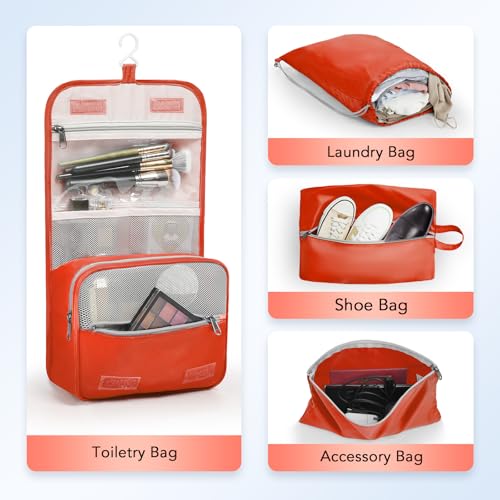 10 Set Compression Packing Cubes for Travel Essentials,Compressible Expandable Packing Cubes for Suitcase,OlarHike Luggage Organizer Bags for Travel,Handy Helper for Organizing Clothes(Black)