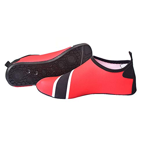 Water Shoes for Women and Men Quick-Dry Swim Beach Shoes for Outdoor Surfing Yoga Exercise Jamaica Flag Caribbean Reggae Rasta