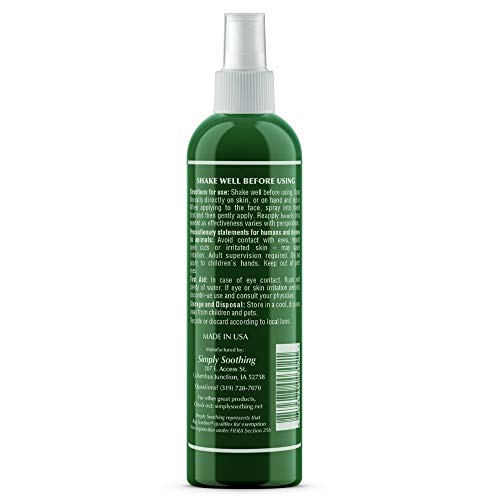 Bug Soother Spray (3, 4oz) - Natural Mosquito, Gnat & Insect Deterrent & Repellent with Essential Oils - 100% DEET-Free Safe for Adults, Babies, Pets, & Environment - Made in USA - Includes 1 oz