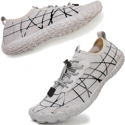 Quick Dry Barefoot Beach & Pool Shoes - Slip-on for Women & Men, Surf, Yoga & Water Sports