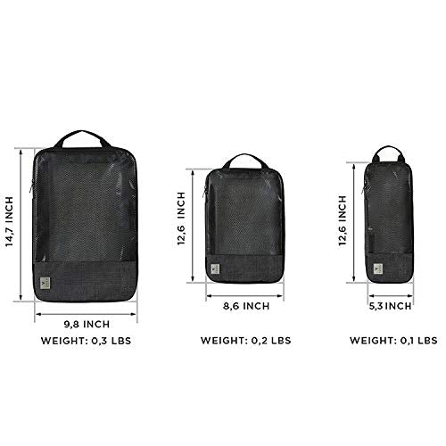 VASCO Compression Packing Cubes for Travel