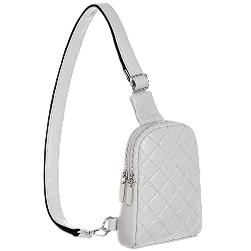 INICAT Travel Small Sling Bag Leather Crossbody Bags for Women Fanny Packs Cross Body Bag for Woman Cross Body Purses