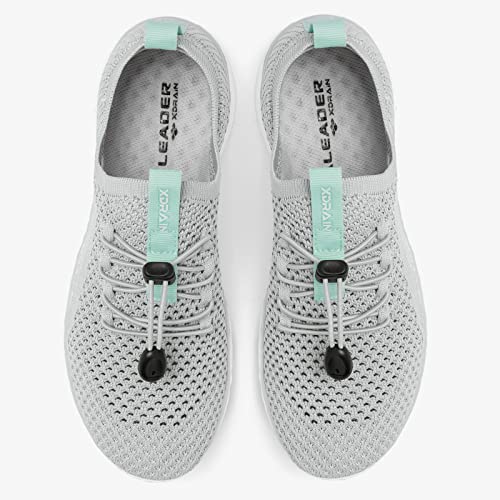 ALEADER Xdrain Women's Water Shoes Mesh Slip On Aqua Shoes for Beach, Swimming, Travel & Tennis