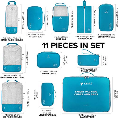 VASCO Compression Packing Cubes for Travel