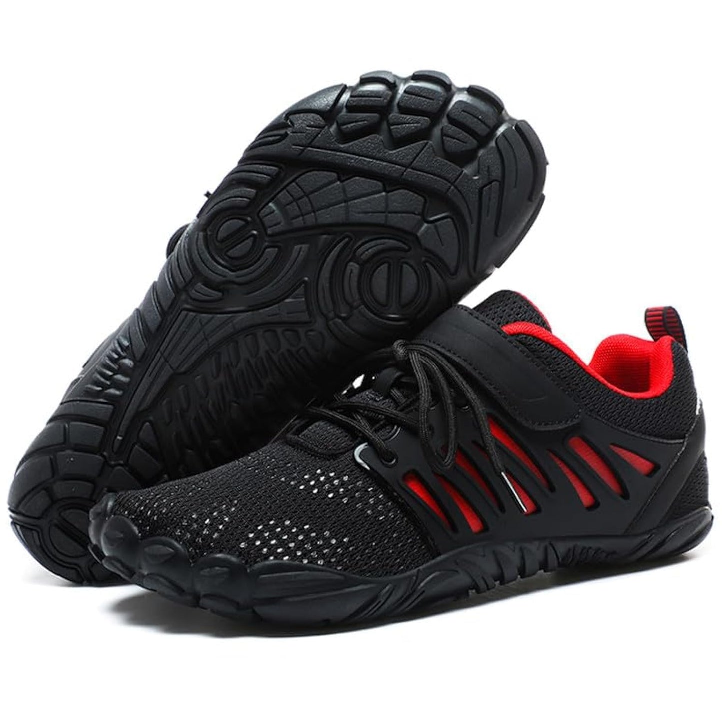Barefoot Shoes Men Wide Toe Box Zero Drop Water Shoes Men for Gym Workout Minimalist Weightlifting Cross-Trainer Running Hike Grounded Footwear