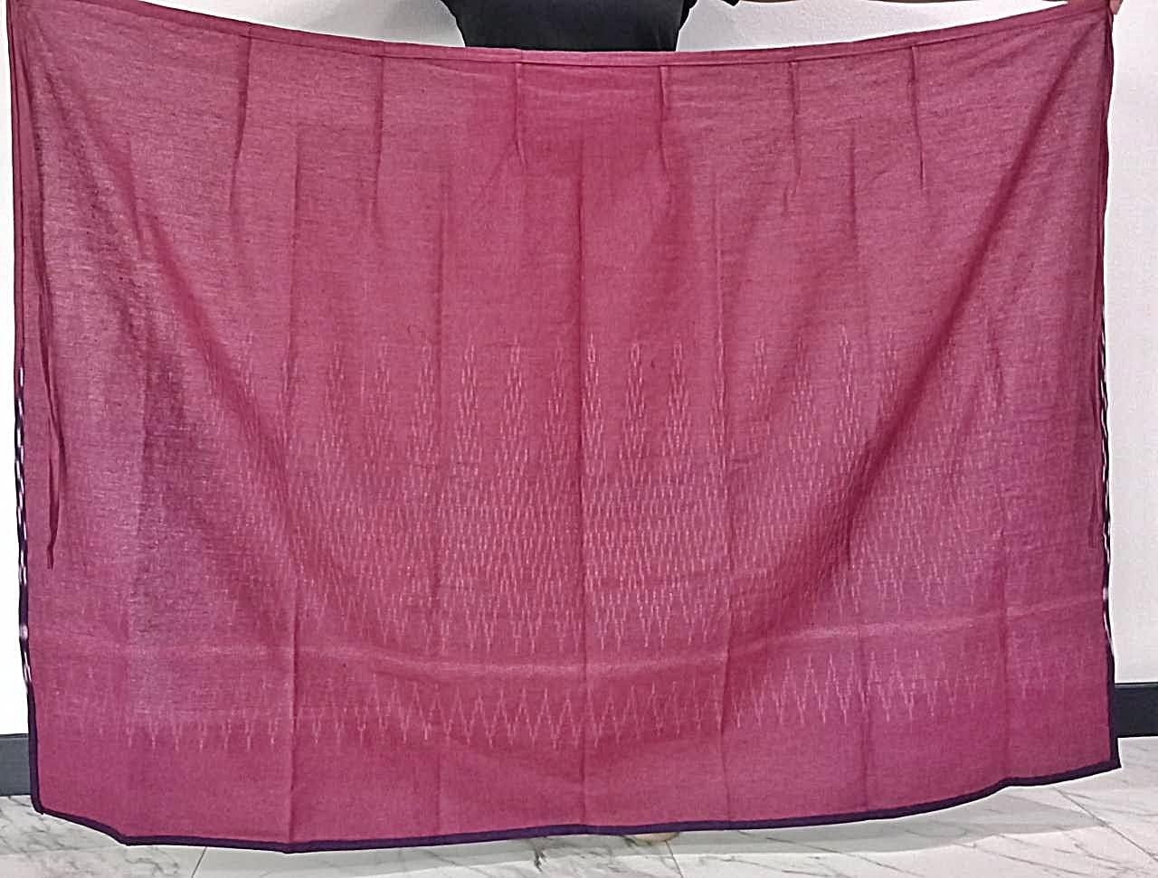 Sarong Free Size Cotton Printed Purple Fashion Ladies Clothing Long Wrap Skirt Womens Thai Traditional Striped High Waist Boho Skirts Formal Tie, Length: 100 cm, Width: 125 cm