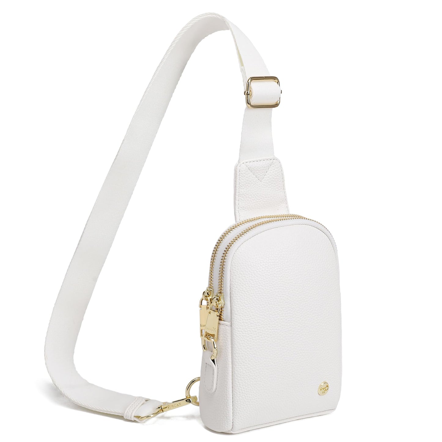 INICAT Travel Small Sling Bag Leather Crossbody Bags for Women Fanny Packs Cross Body Bag for Woman Cross Body Purses