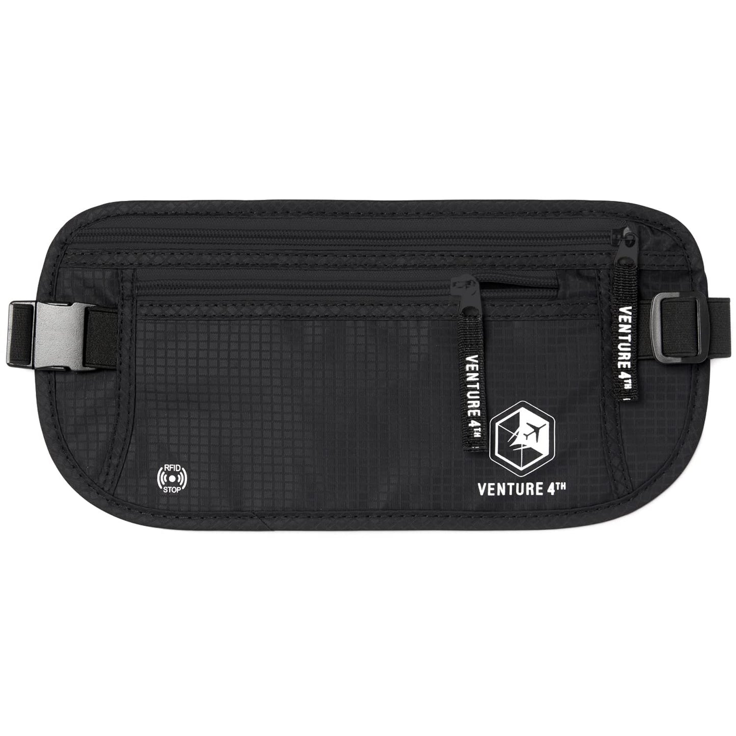VENTURE 4TH Travel Money Belt - RFID Blocking (Gray)