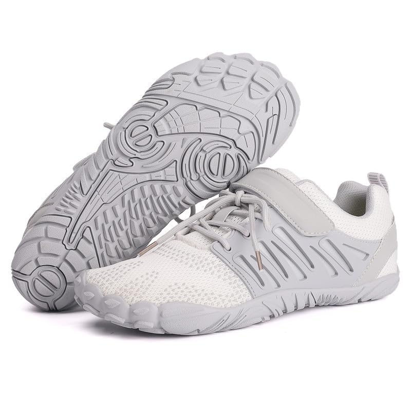Barefoot Shoes Men Wide Toe Box Zero Drop Water Shoes Men for Gym Workout Minimalist Weightlifting Cross-Trainer Running Hike Grounded Footwear