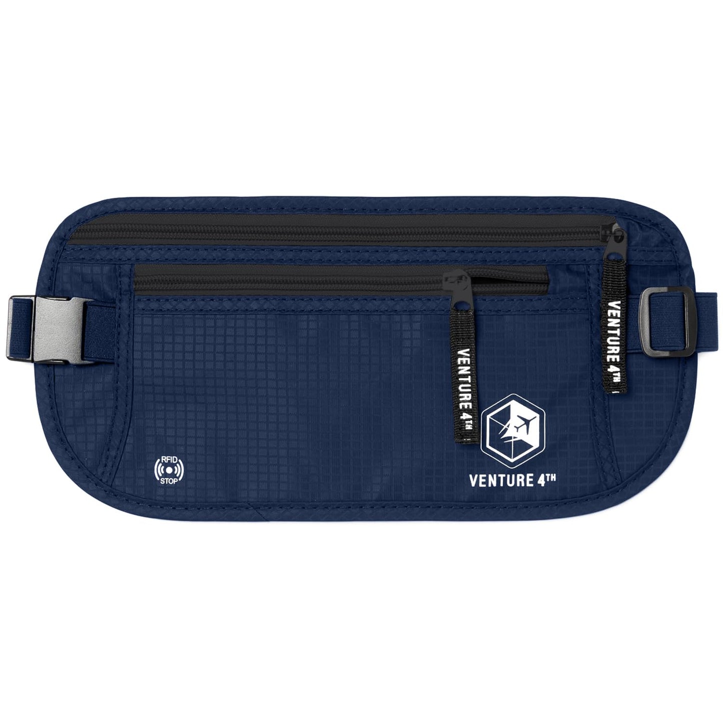 VENTURE 4TH Travel Money Belt - RFID Blocking (Gray)