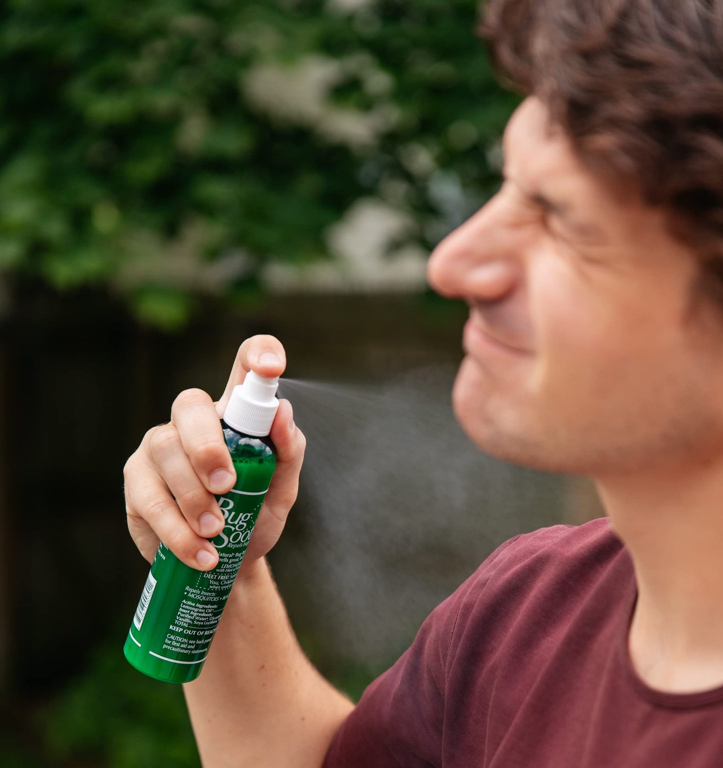 Bug Soother Spray (3, 4oz) - Natural Mosquito, Gnat & Insect Deterrent & Repellent with Essential Oils - 100% DEET-Free Safe for Adults, Babies, Pets, & Environment - Made in USA - Includes 1 oz