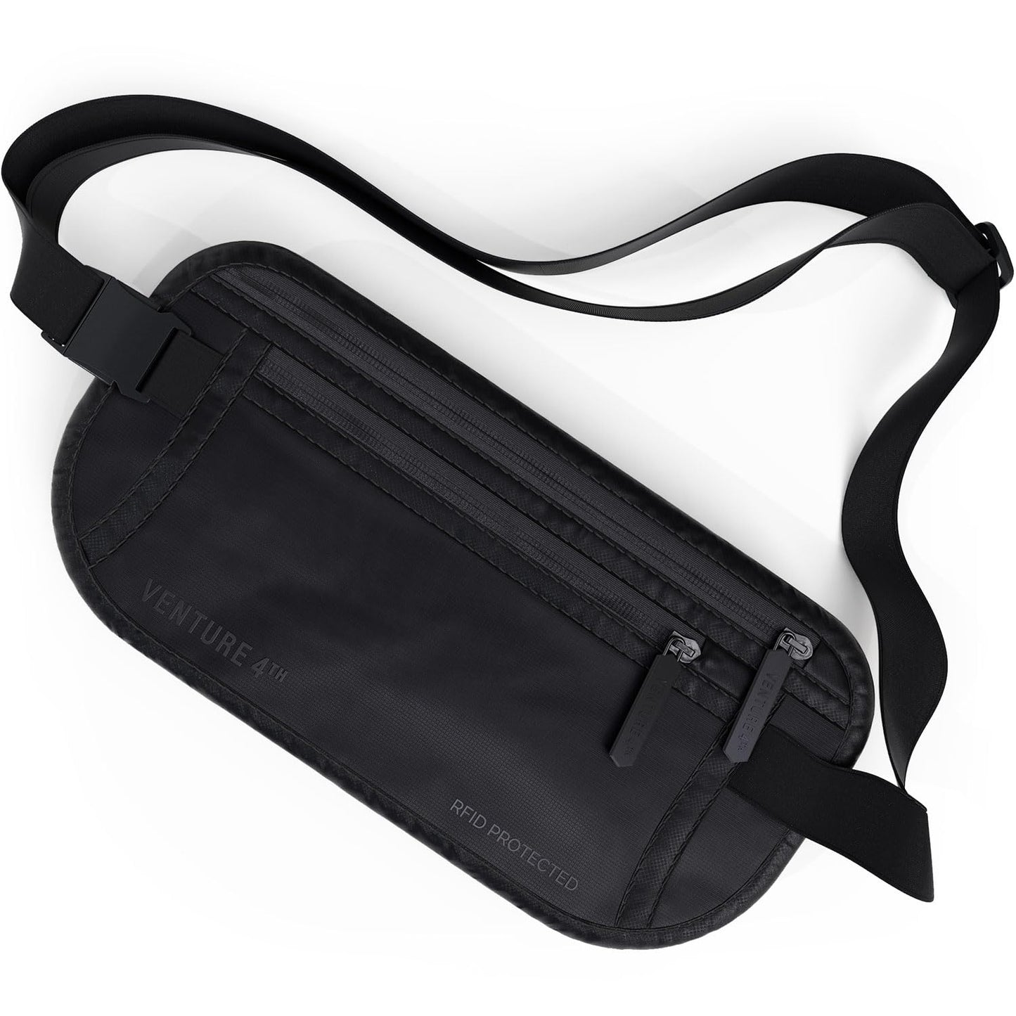 VENTURE 4TH Travel Money Belt - RFID Blocking (Gray)