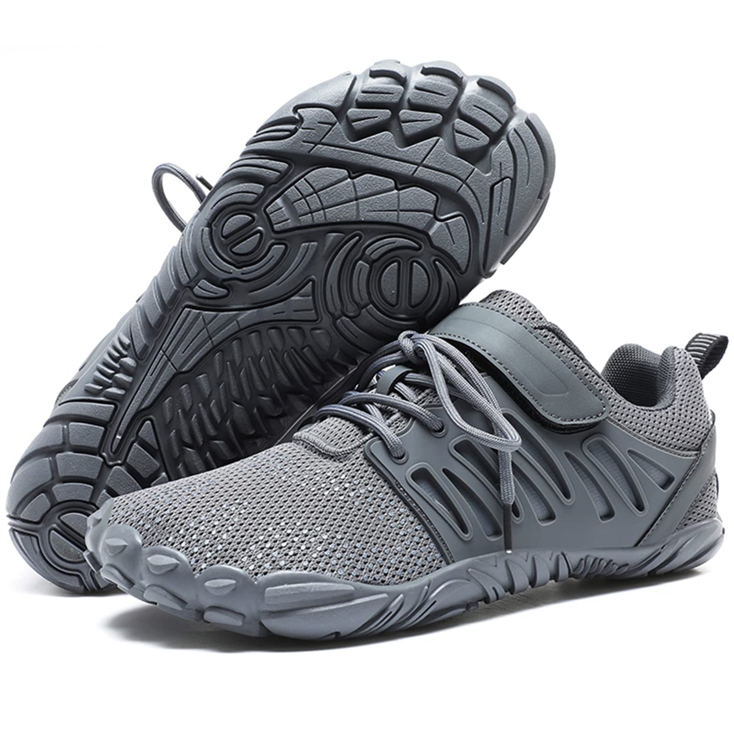 Barefoot Shoes Men Wide Toe Box Zero Drop Water Shoes Men for Gym Workout Minimalist Weightlifting Cross-Trainer Running Hike Grounded Footwear