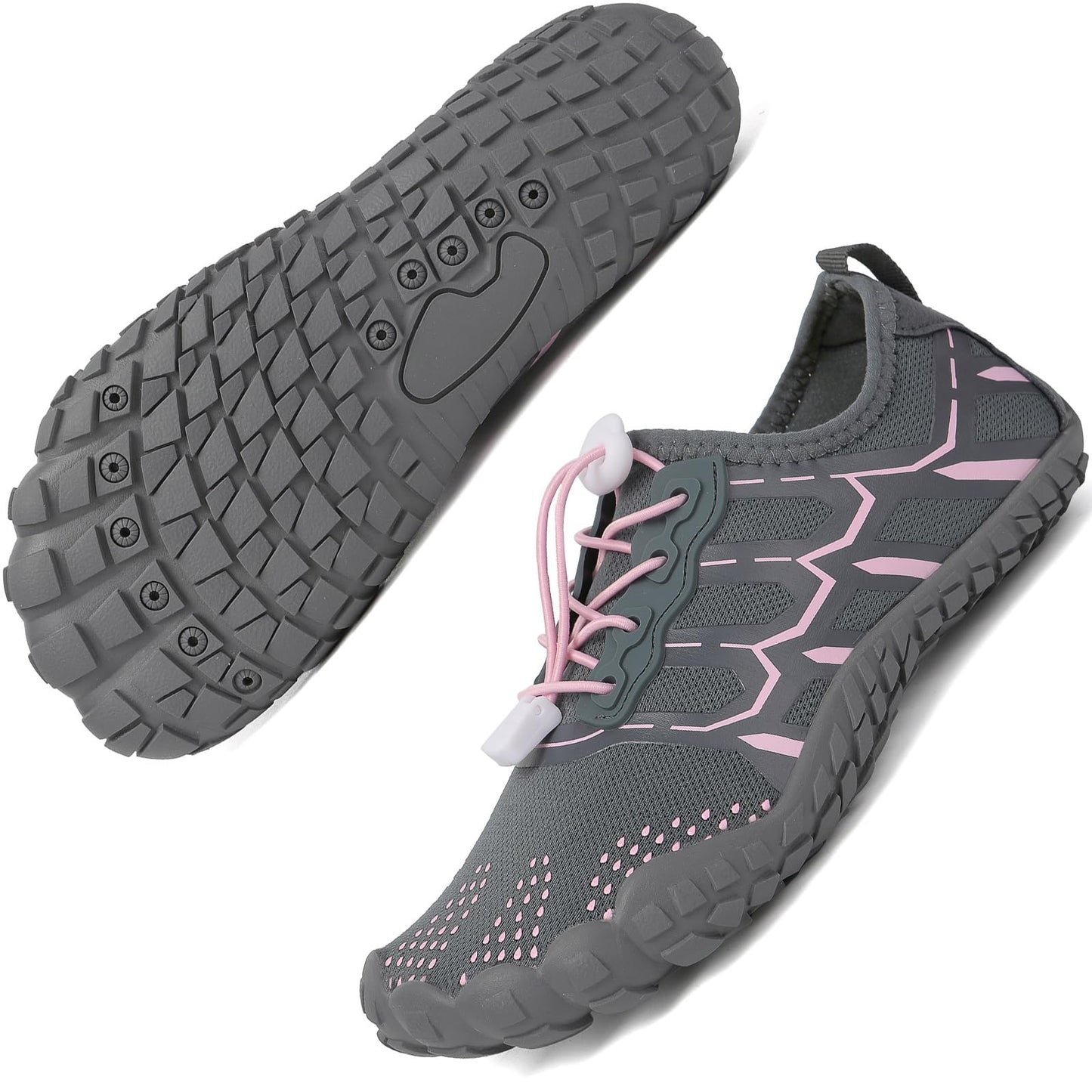 Quick Dry Barefoot Beach & Pool Shoes - Slip-on for Women & Men, Surf, Yoga & Water Sports