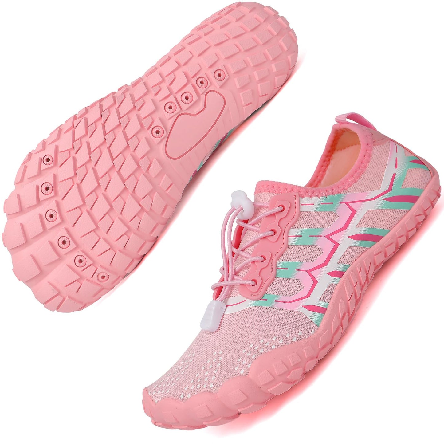 Quick Dry Barefoot Beach & Pool Shoes - Slip-on for Women & Men, Surf, Yoga & Water Sports