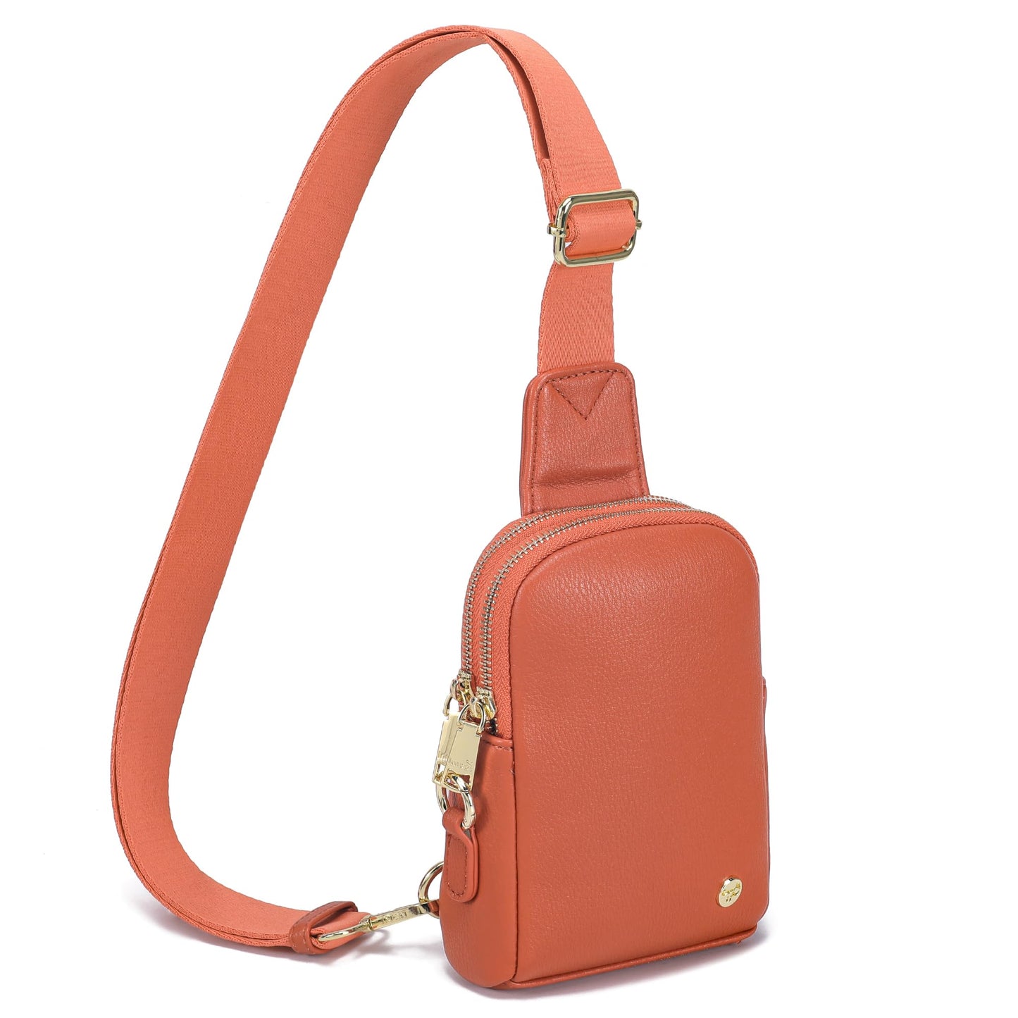 INICAT Travel Small Sling Bag Leather Crossbody Bags for Women Fanny Packs Cross Body Bag for Woman Cross Body Purses