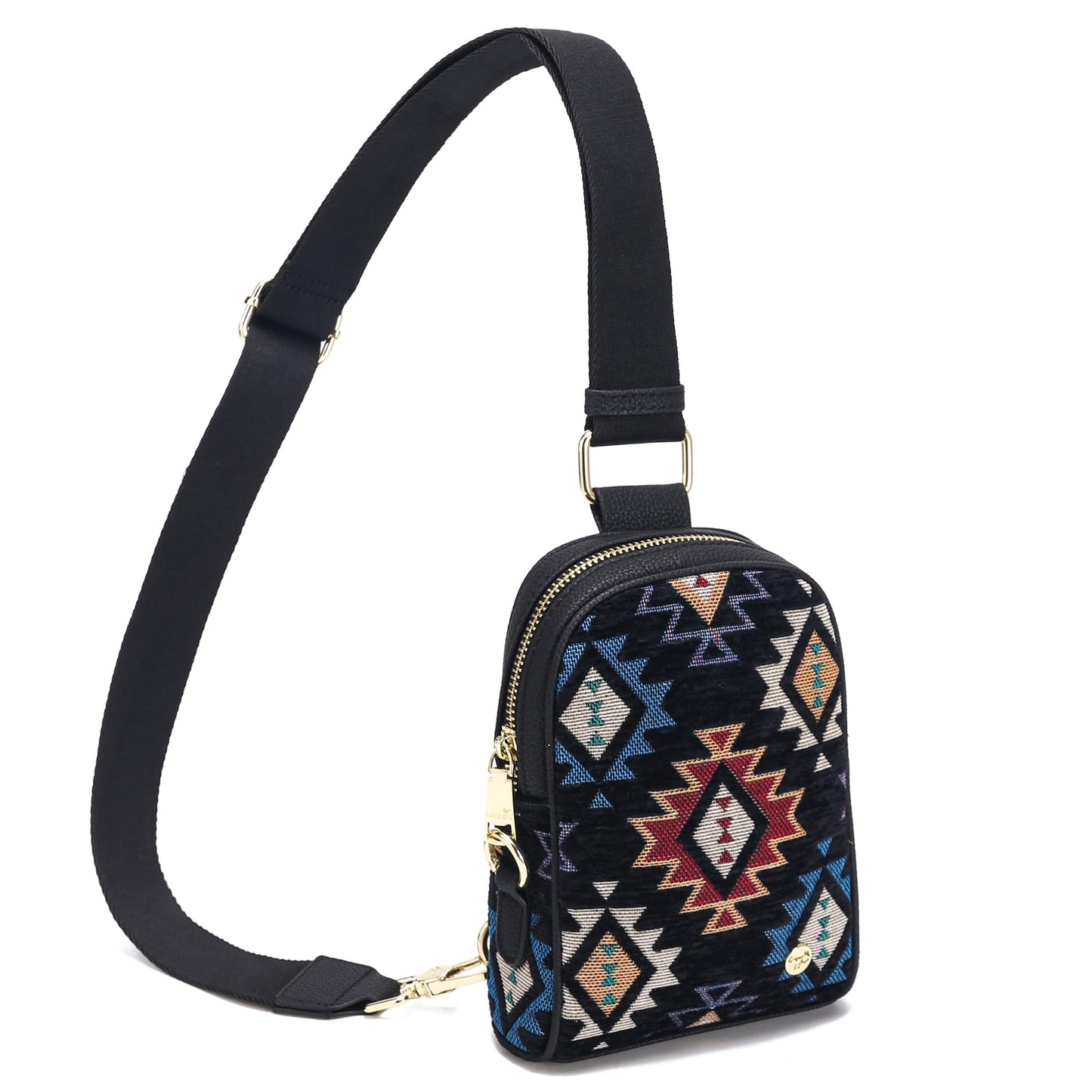 INICAT Travel Small Sling Bag Leather Crossbody Bags for Women Fanny Packs Cross Body Bag for Woman Cross Body Purses