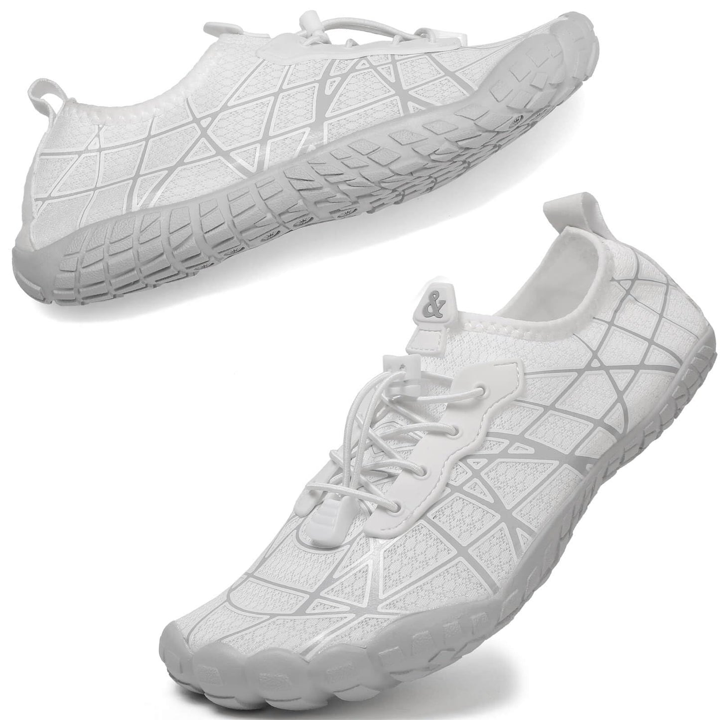 Quick Dry Barefoot Beach & Pool Shoes - Slip-on for Women & Men, Surf, Yoga & Water Sports