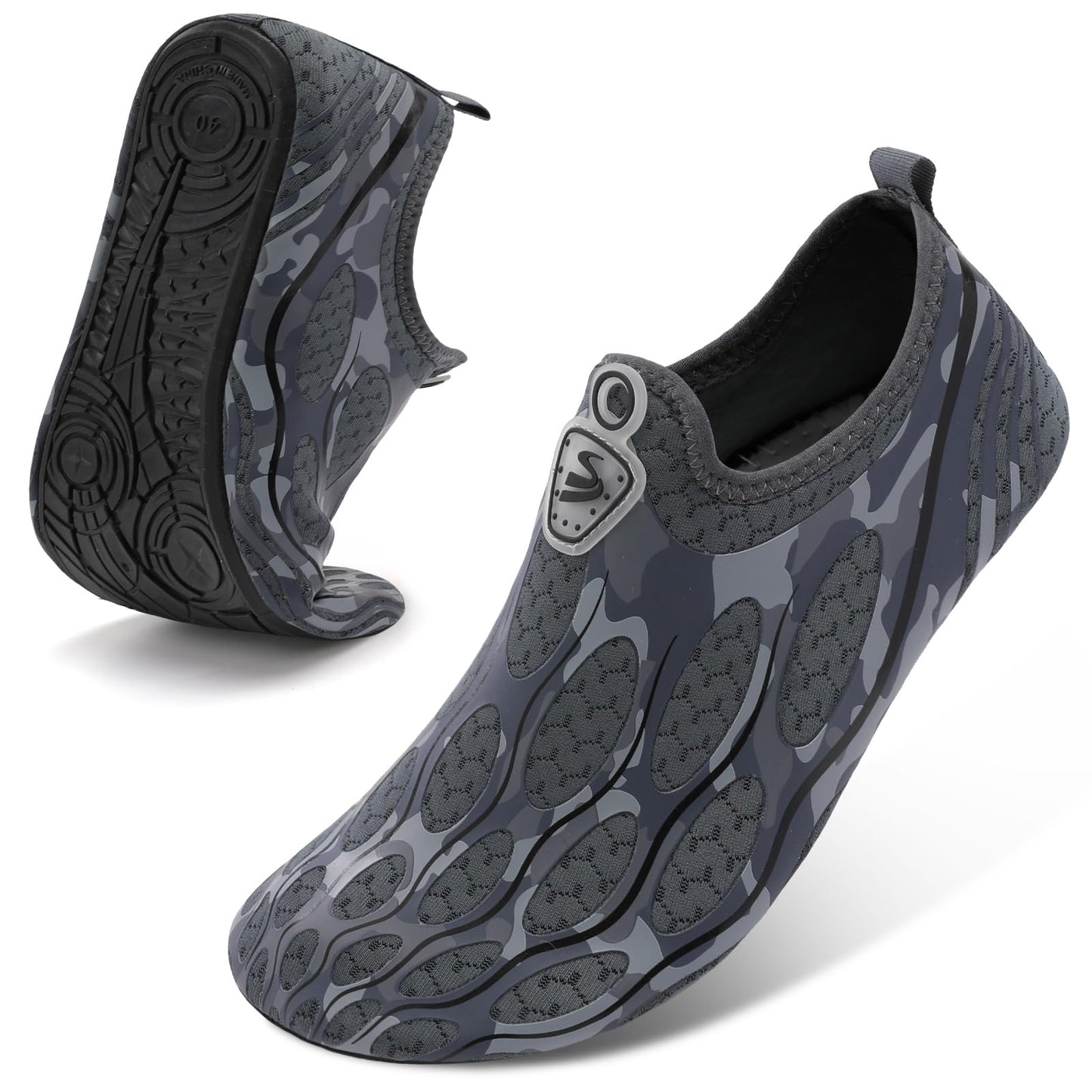 Spesoul Water Shoes for Women Men Quick Dry Aqua Socks Water Sneakers Outdoor Beach Swim Shoes