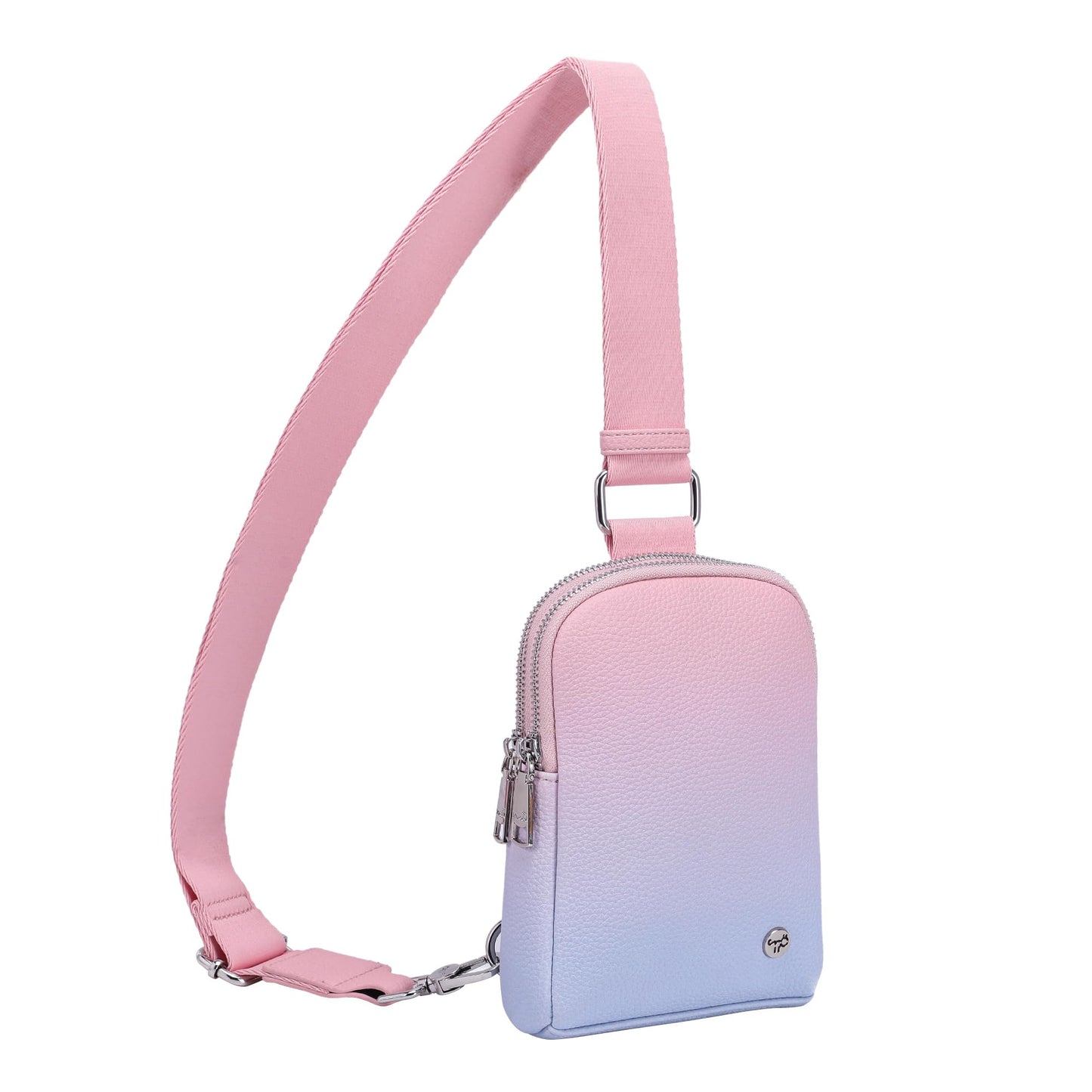 INICAT Travel Small Sling Bag Leather Crossbody Bags for Women Fanny Packs Cross Body Bag for Woman Cross Body Purses