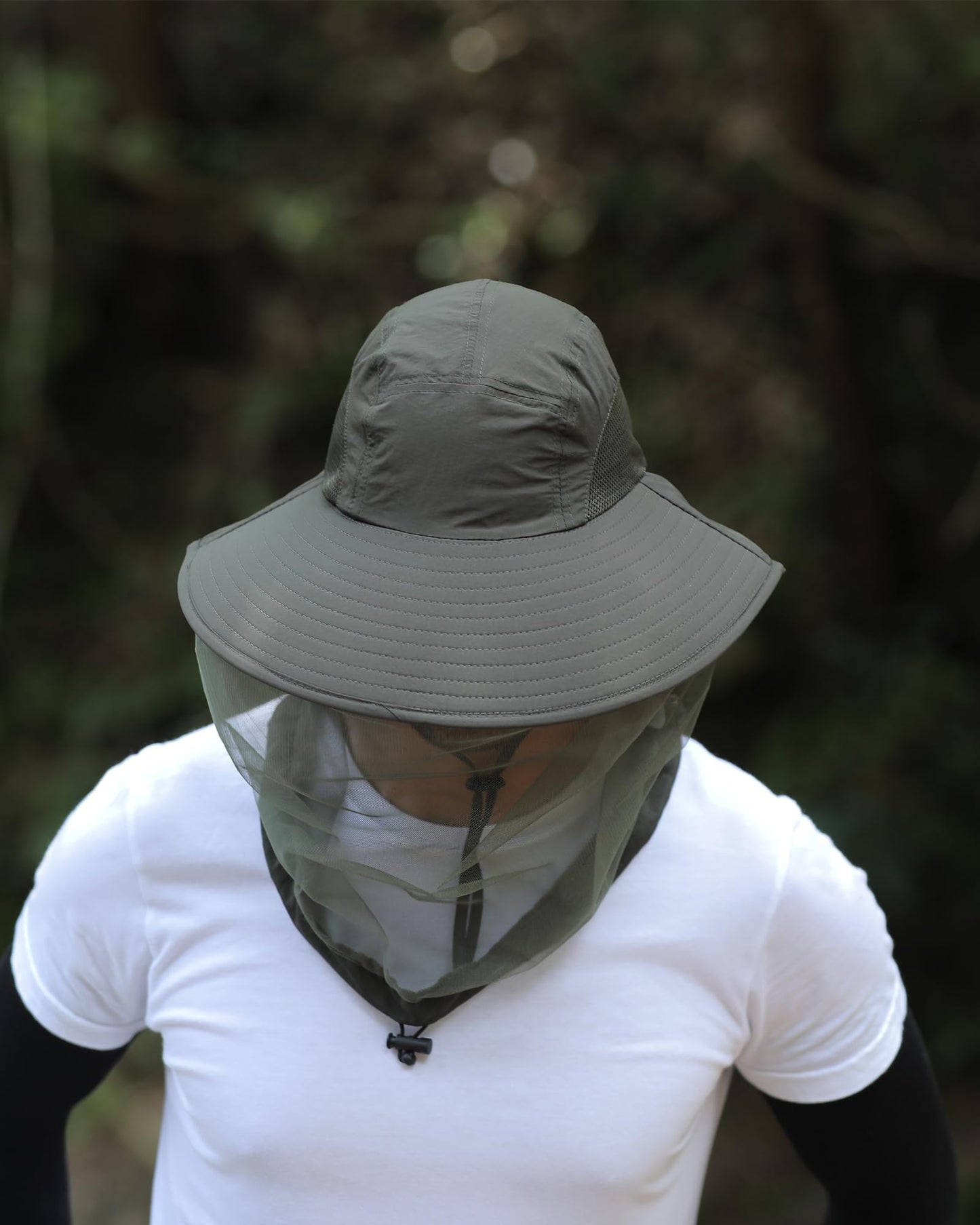 Womens Sun Hat Outdoor UV Protection Wide Brim Fishing Hat with Ponytail Hole Neck Flap for Beach Hiking Camping