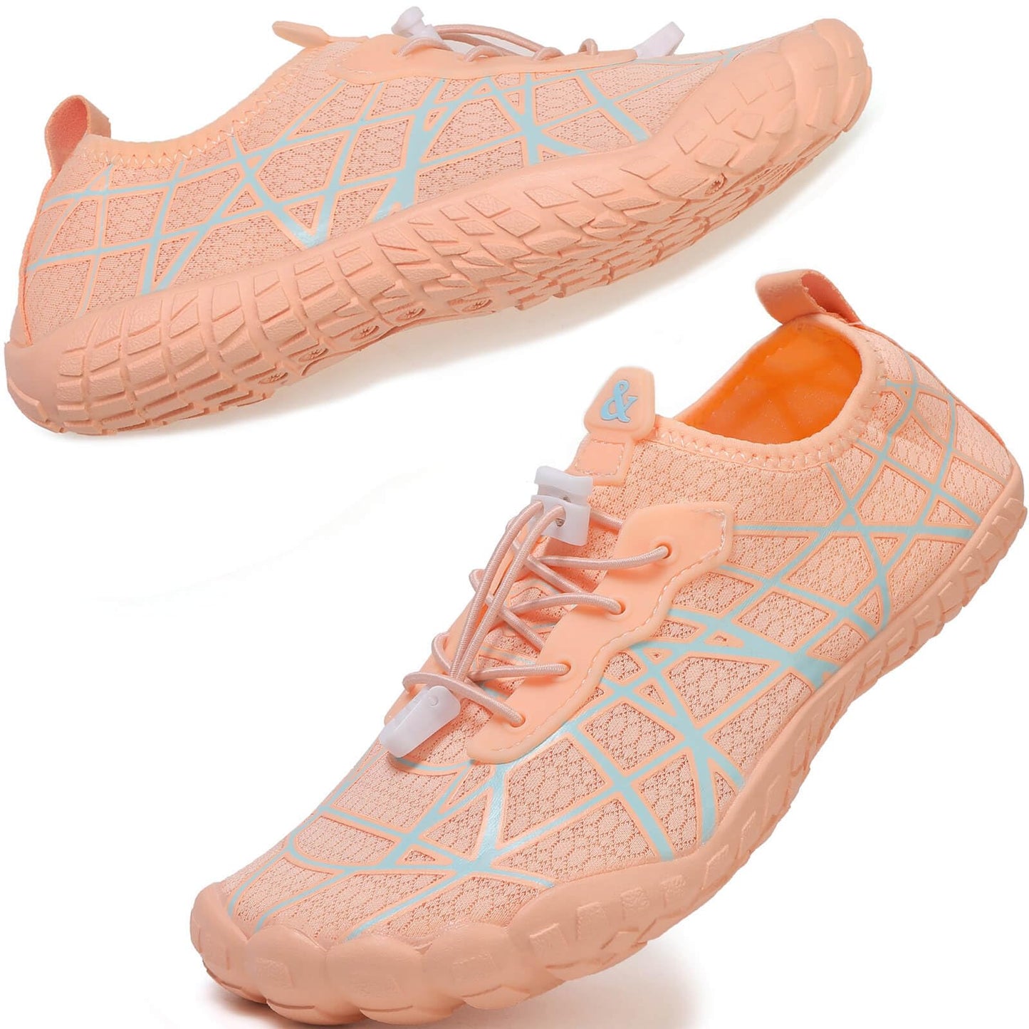 Quick Dry Barefoot Beach & Pool Shoes - Slip-on for Women & Men, Surf, Yoga & Water Sports
