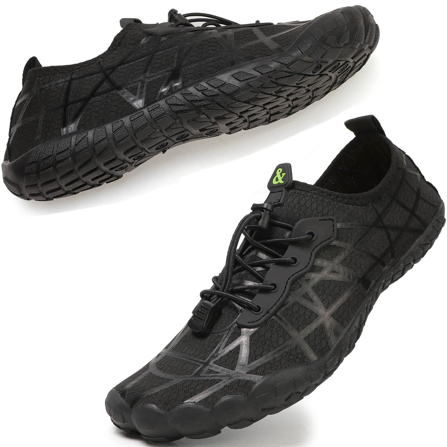 Quick Dry Barefoot Beach & Pool Shoes - Slip-on for Women & Men, Surf, Yoga & Water Sports
