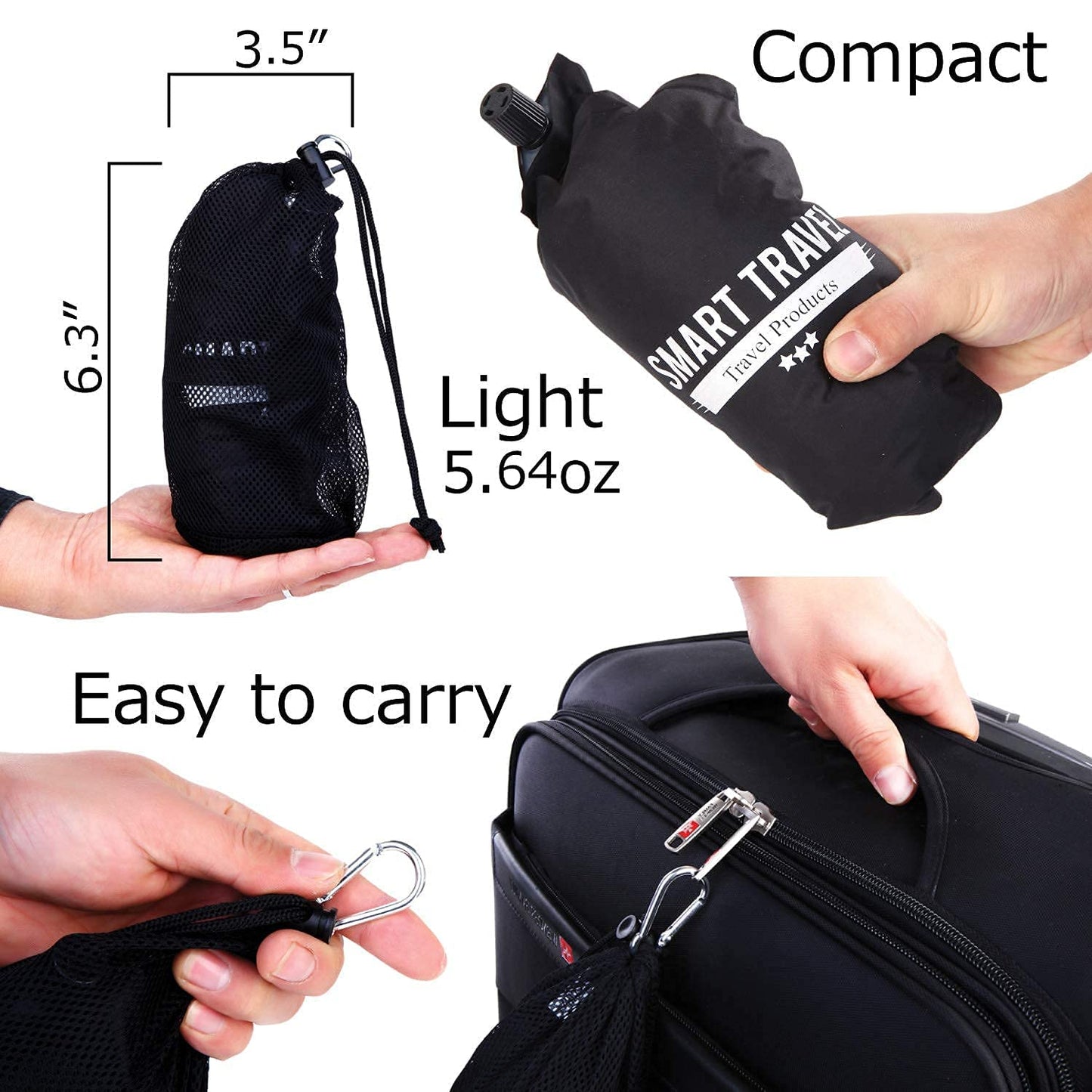 Smart Travel Travel Products Lumbar Pillow Inflatable Lumbar Support Pillow Travel Pillows for Airplane Long Flight Essential for Women Men Kids