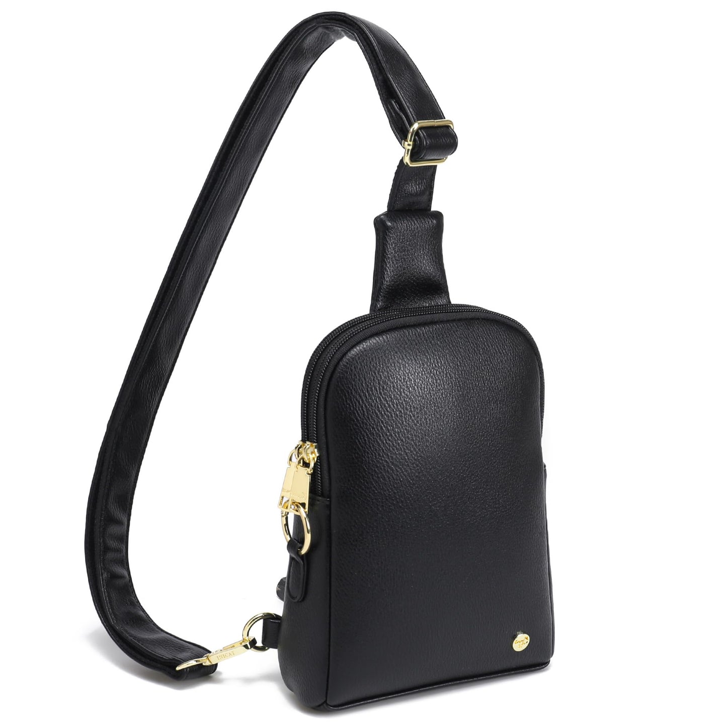 INICAT Travel Small Sling Bag Leather Crossbody Bags for Women Fanny Packs Cross Body Bag for Woman Cross Body Purses