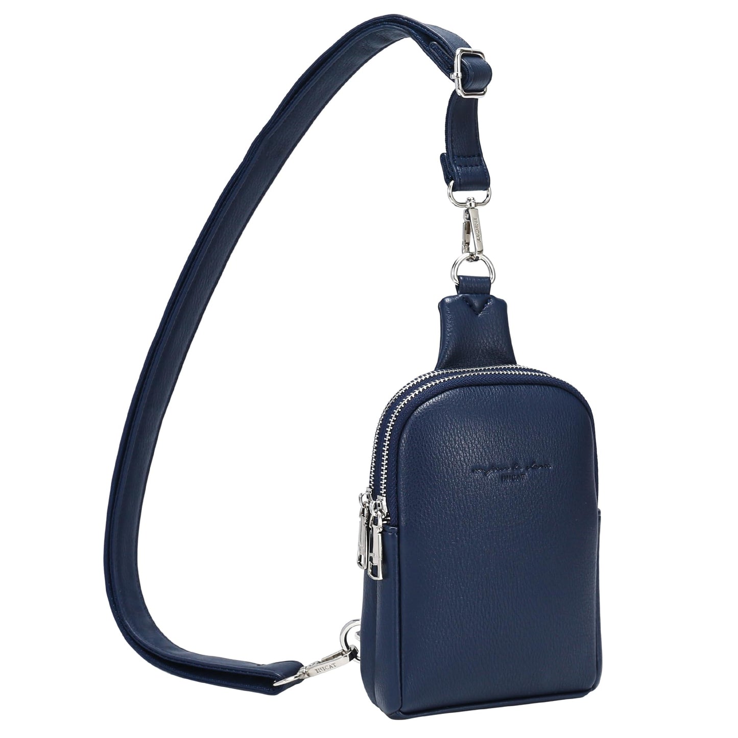 INICAT Travel Small Sling Bag Leather Crossbody Bags for Women Fanny Packs Cross Body Bag for Woman Cross Body Purses