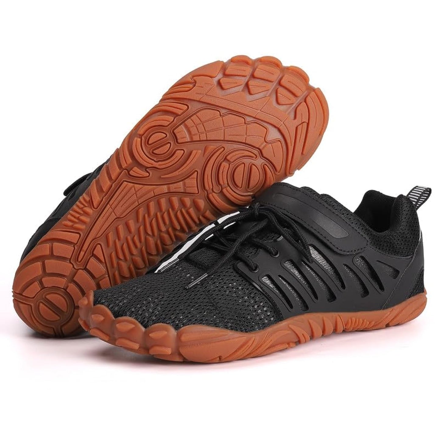Barefoot Shoes Men Wide Toe Box Zero Drop Water Shoes Men for Gym Workout Minimalist Weightlifting Cross-Trainer Running Hike Grounded Footwear