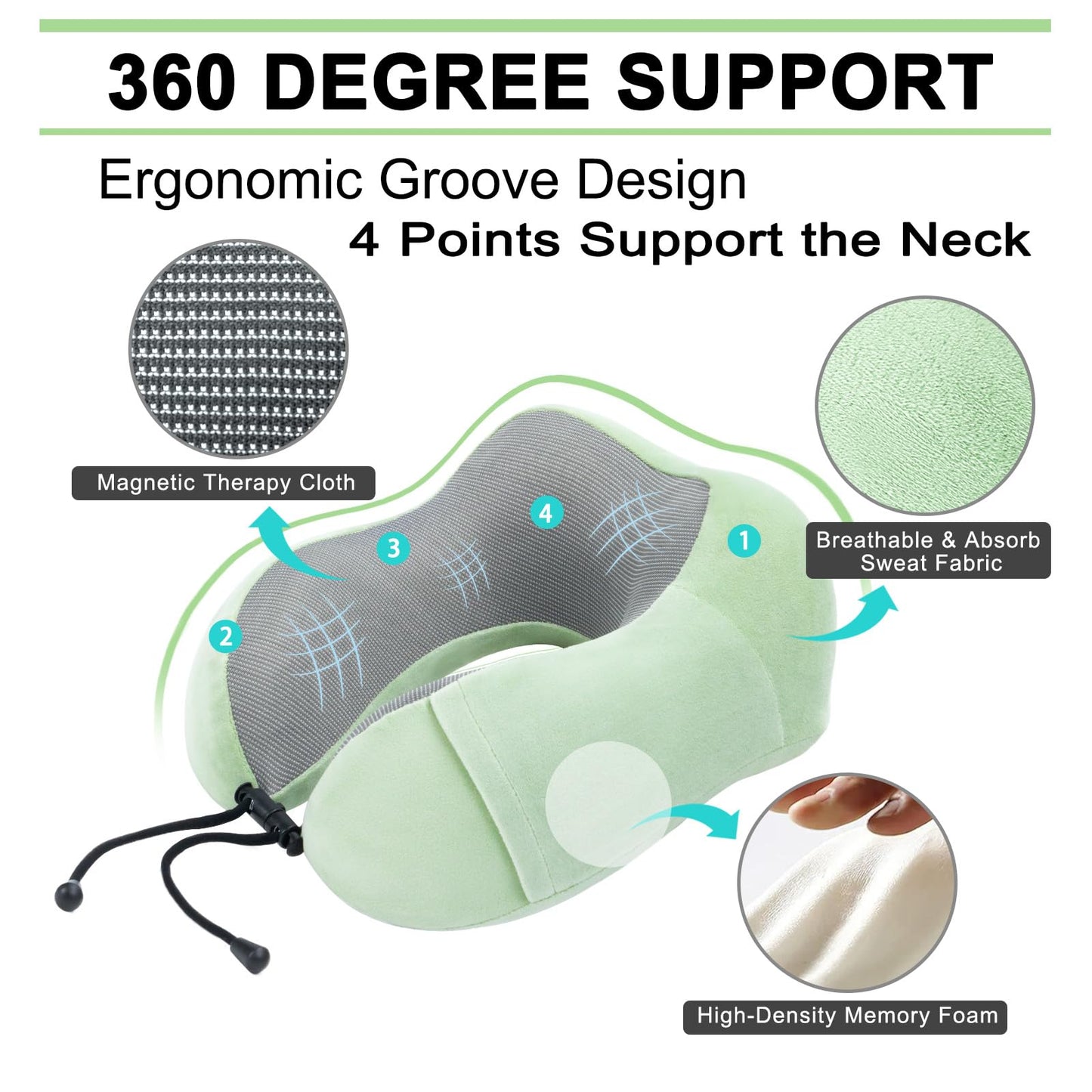 Travel Pillow and Blanket Set Neck Pillows Travel Essentials with Sleep Mask for Airplane Car Memory Foam Pink