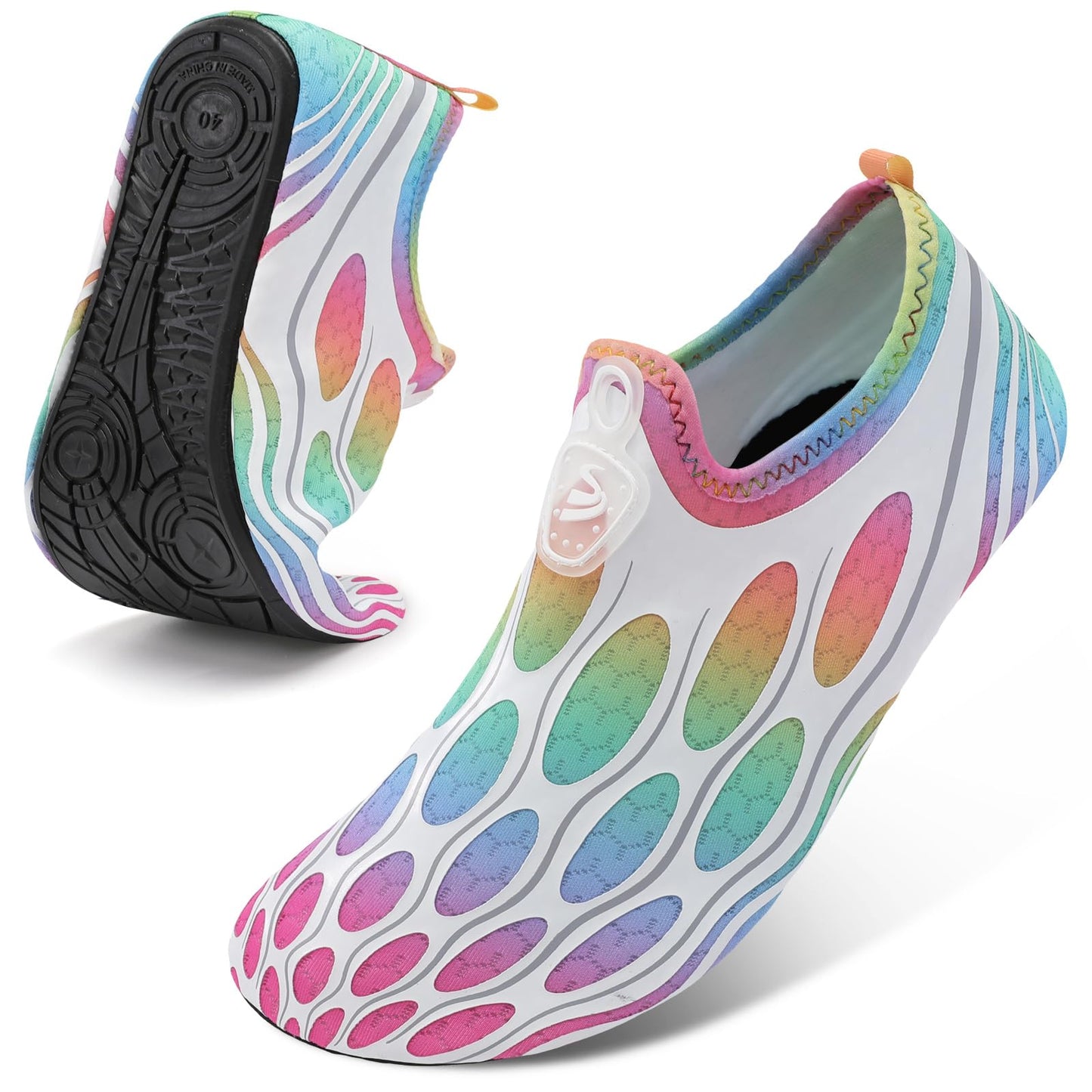 Spesoul Water Shoes for Women Men Quick Dry Aqua Socks Water Sneakers Outdoor Beach Swim Shoes