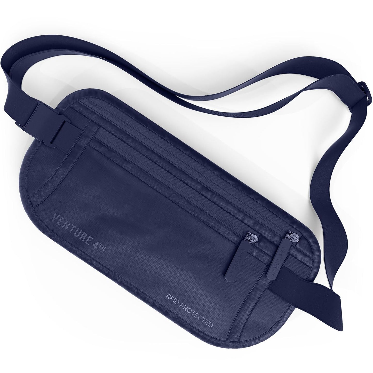 VENTURE 4TH Travel Money Belt - RFID Blocking (Gray)