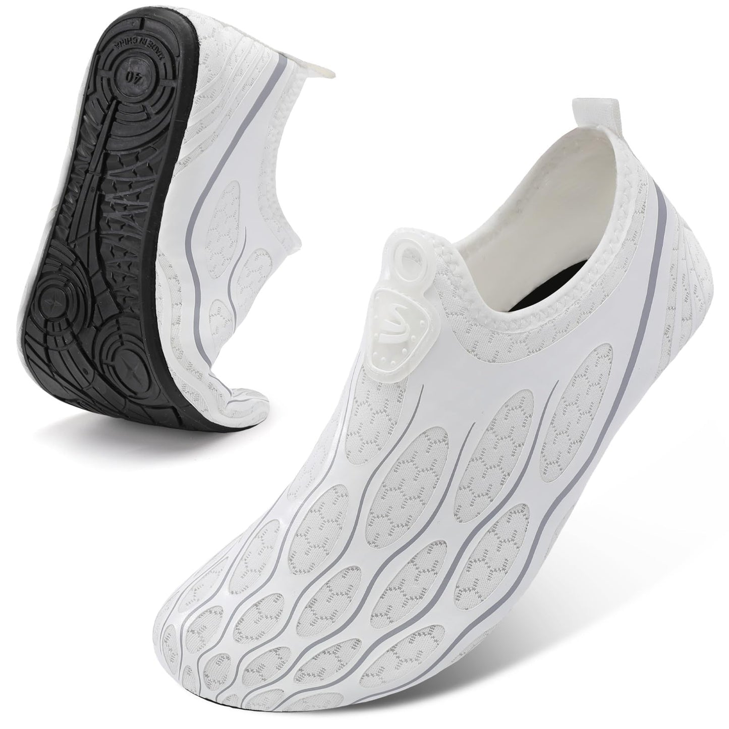 Spesoul Water Shoes for Women Men Quick Dry Aqua Socks Water Sneakers Outdoor Beach Swim Shoes