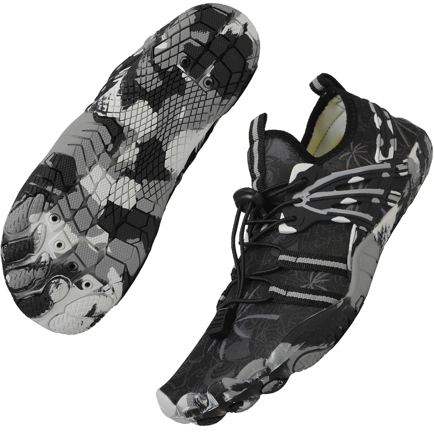 Quick Dry Barefoot Beach & Pool Shoes - Slip-on for Women & Men, Surf, Yoga & Water Sports