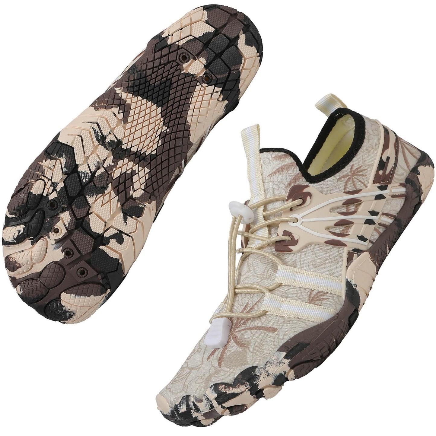 Quick Dry Barefoot Beach & Pool Shoes - Slip-on for Women & Men, Surf, Yoga & Water Sports