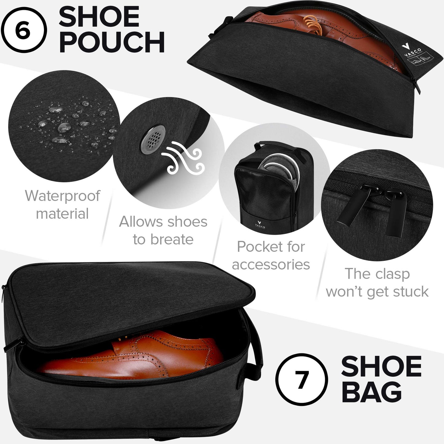 VASCO Compression Packing Cubes for Travel