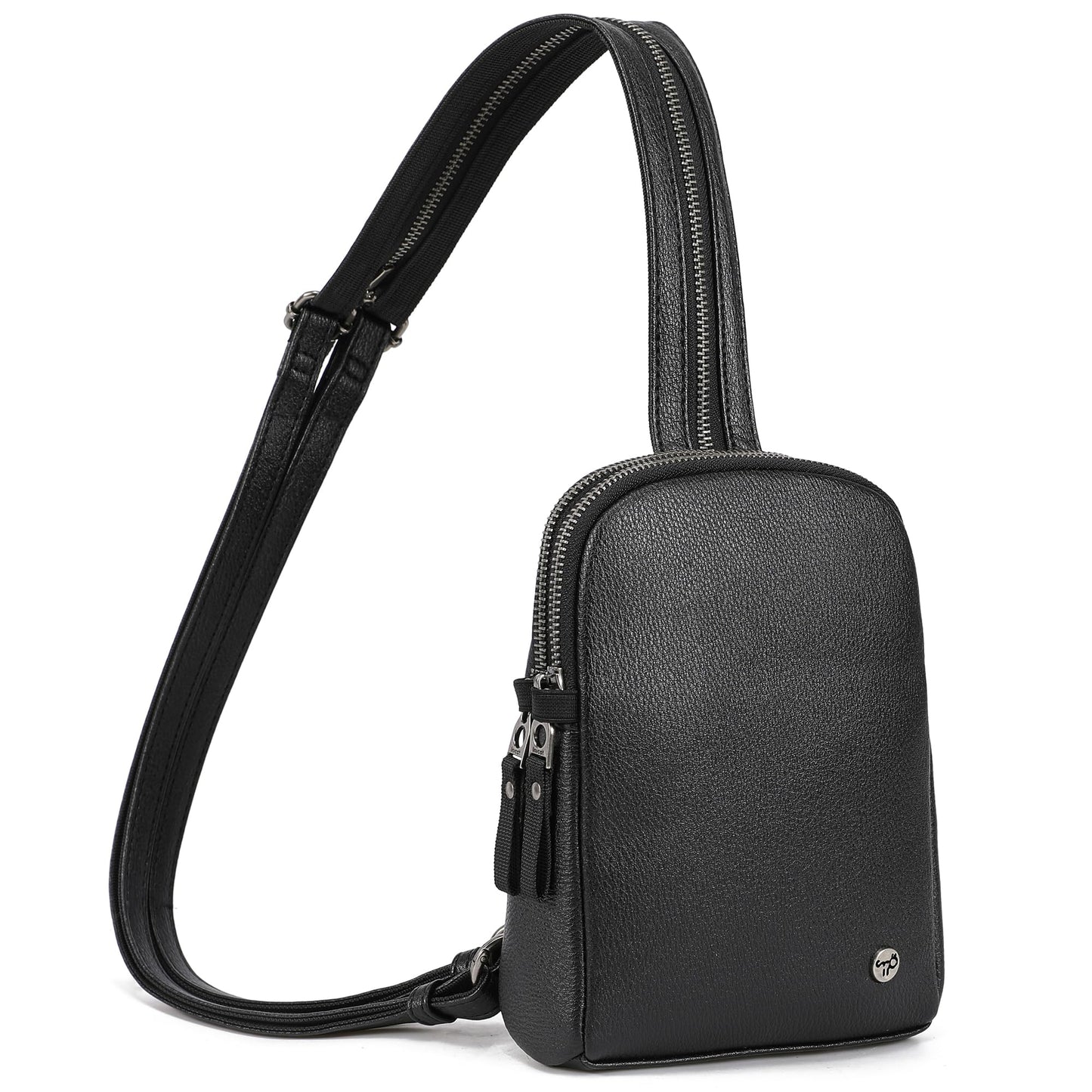 INICAT Travel Small Sling Bag Leather Crossbody Bags for Women Fanny Packs Cross Body Bag for Woman Cross Body Purses