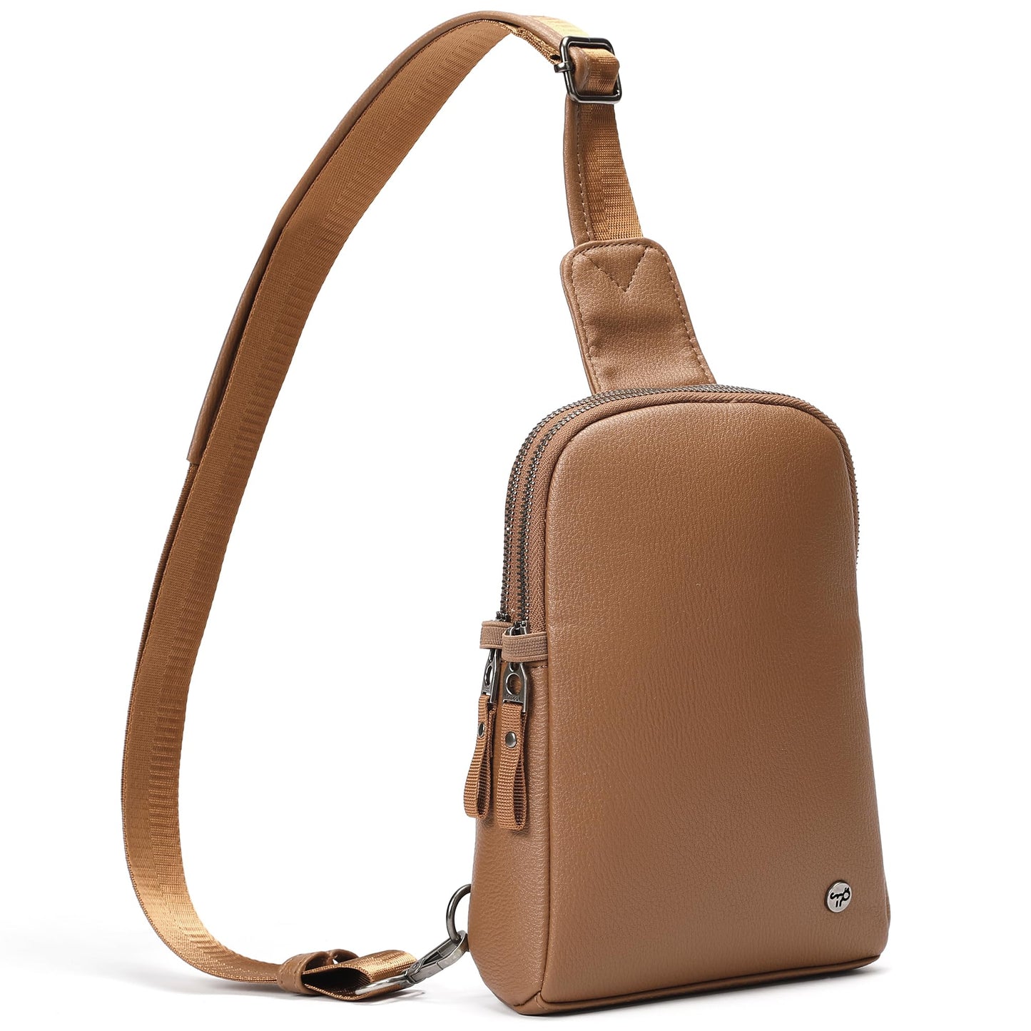 INICAT Travel Small Sling Bag Leather Crossbody Bags for Women Fanny Packs Cross Body Bag for Woman Cross Body Purses