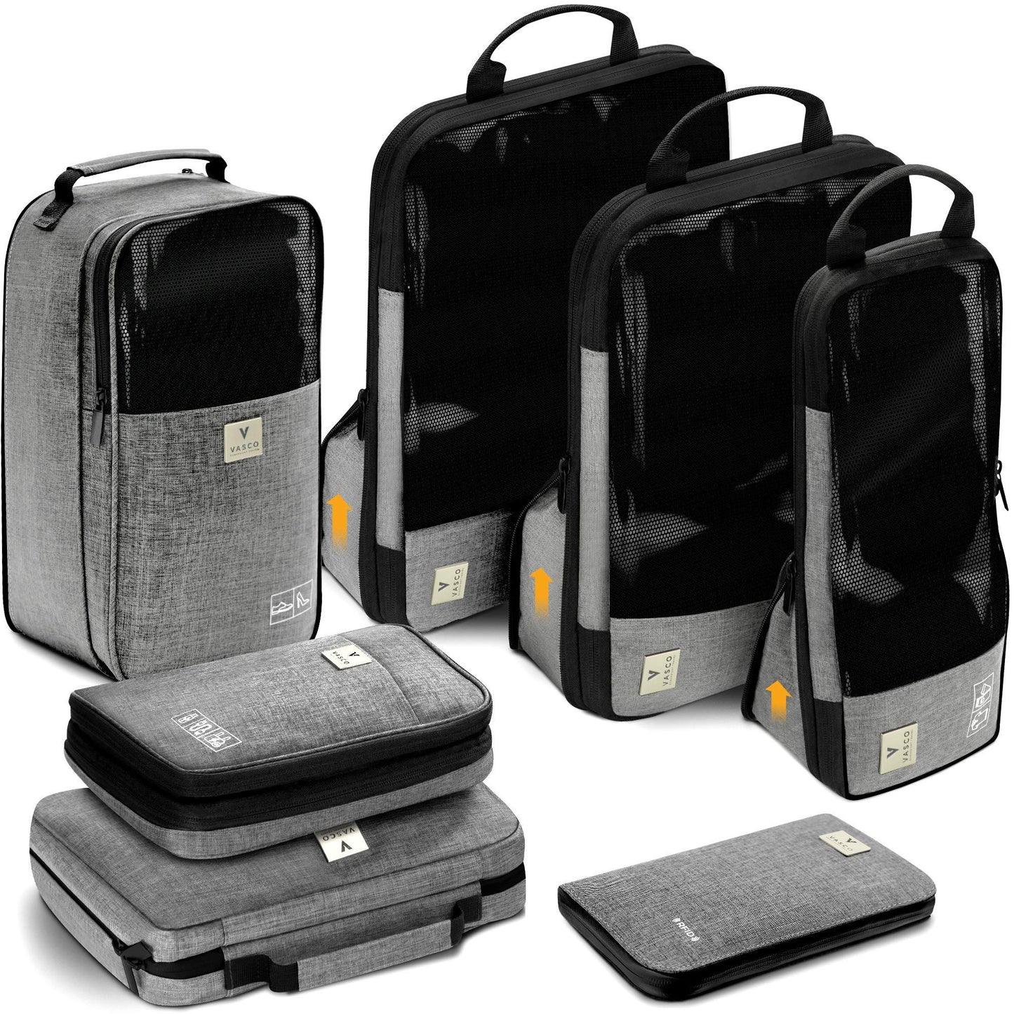 VASCO Compression Packing Cubes for Travel
