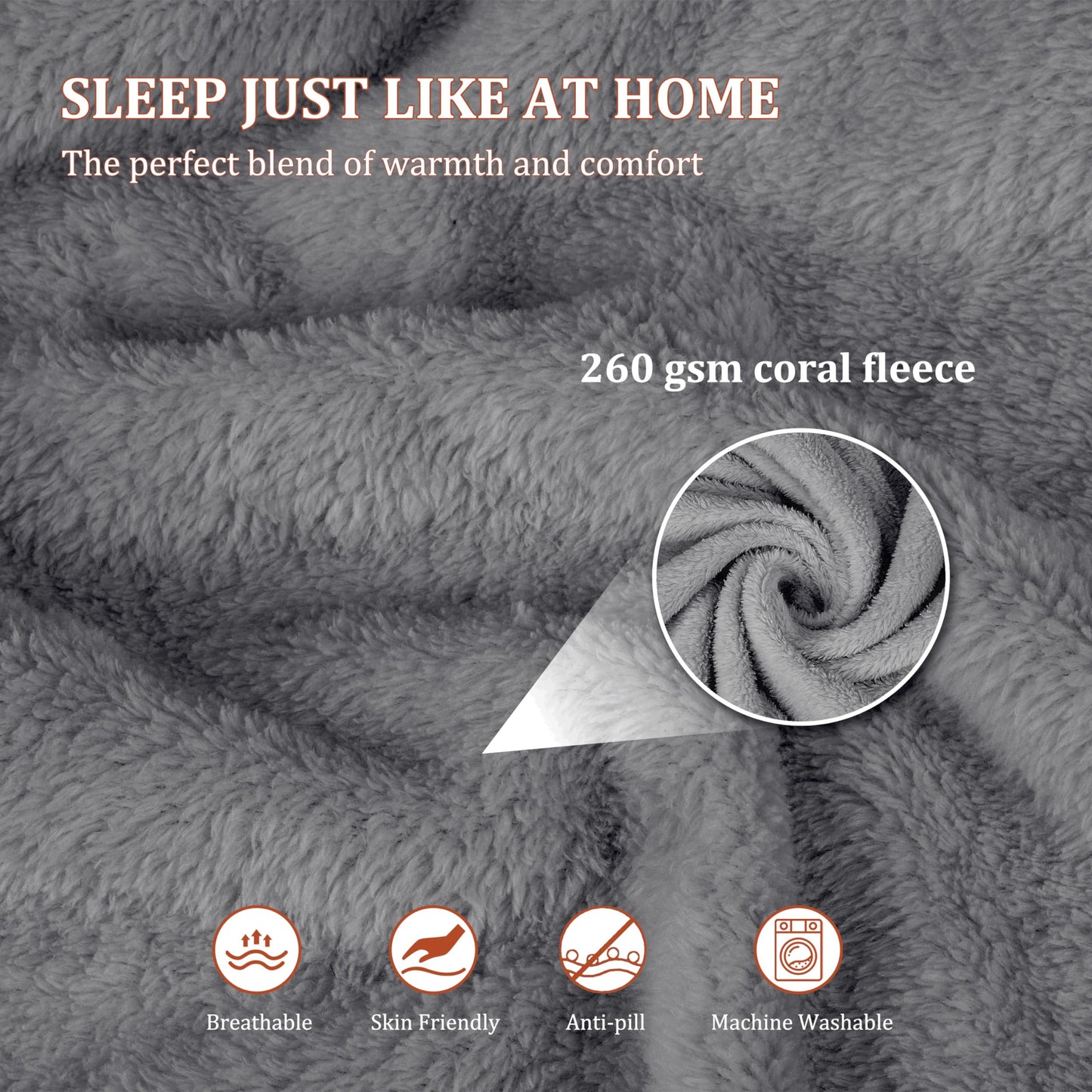Tirrinia Soft Travel Blanket Pillow, 3-in-1 Foldable Airplane Throw Blanket, Long Flight Essentials, Car Pillow, Lightweight Travel Accessories